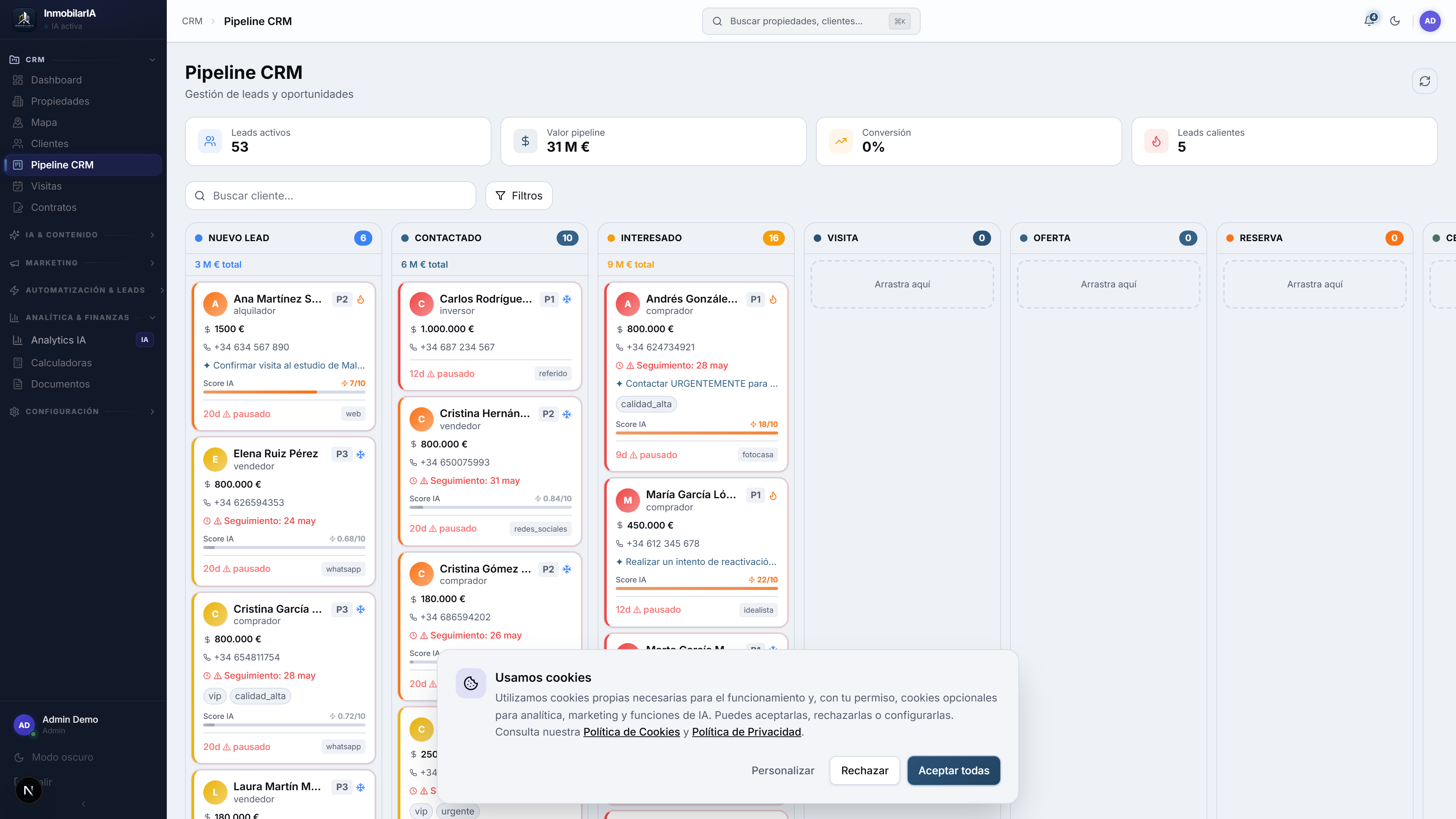Pipeline CRM